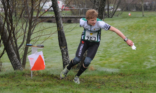 Jonas på SM-sprinten