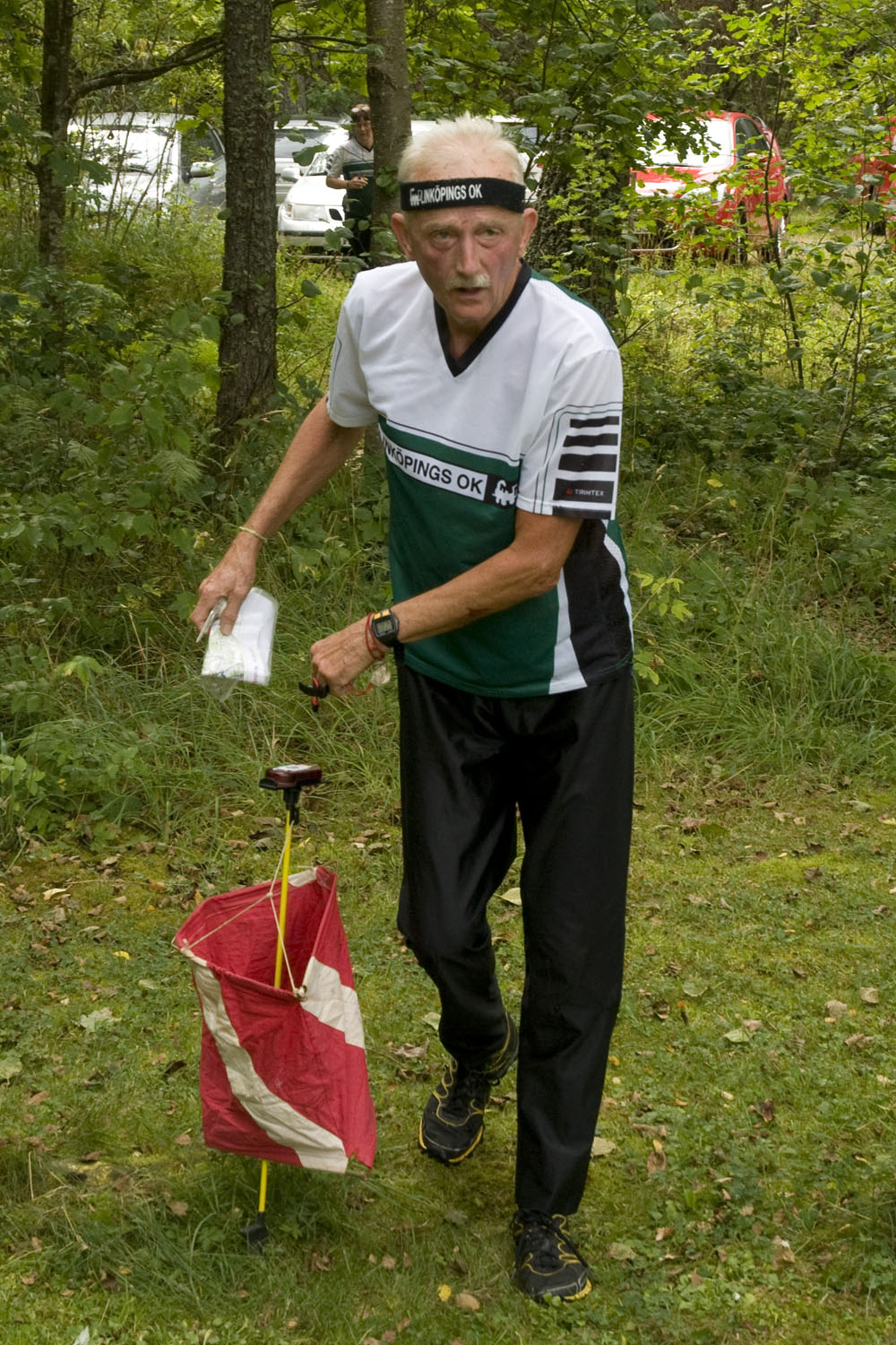 Ulf Waldenfjord stämplar vid sista